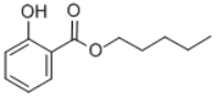 CAS 2050-08-0 (Amyl salicylate) Structure