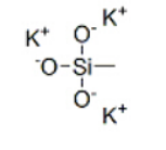 Potassium Methylsiliconate Structure