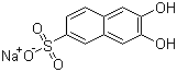 Sodium 2,3-dihydroxynaphthalene-6-sulfonate Structure